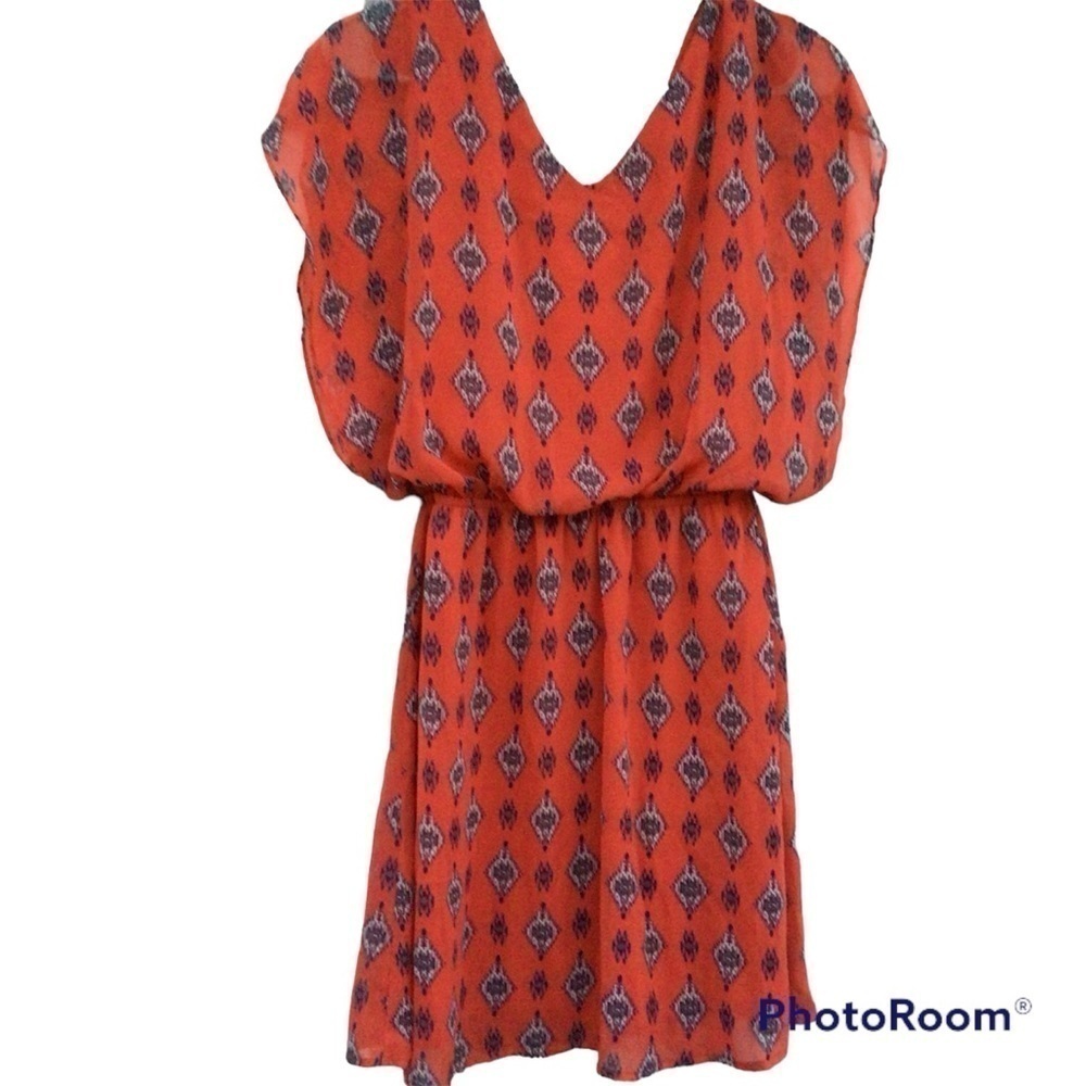 Aina Be chiffon casual mini dress